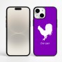 כיסוי בעיצוב אישי עם השם שלך לדגם - Apple iPhone 16 Plus בעיצוב תרנגול