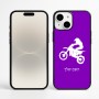 כיסוי בעיצוב אישי עם השם שלך לדגם - Apple iPhone 16 Plus בעיצוב מוטוקרוס
