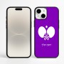 כיסוי בעיצוב אישי עם השם שלך לדגם - Apple iPhone 16 Plus בעיצוב פינג פונג