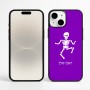 כיסוי בעיצוב אישי עם השם שלך לדגם - Apple iPhone 16 Plus בעיצוב סקלטון