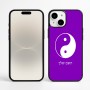 כיסוי בעיצוב אישי עם השם שלך לדגם - Apple iPhone 16 Plus בעיצוב סמל יינג יאנג