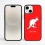 כיסוי בעיצוב אישי עם השם שלך לדגם - Apple iPhone 16 Plus בעיצוב קנגורו