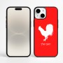 כיסוי בעיצוב אישי עם השם שלך לדגם - Apple iPhone 16 Plus בעיצוב תרנגול