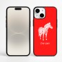 כיסוי בעיצוב אישי עם השם שלך לדגם - Apple iPhone 16 Plus בעיצוב זברה
