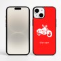 כיסוי בעיצוב אישי עם השם שלך לדגם - Apple iPhone 16 Plus בעיצוב הארלי-דיווידסון