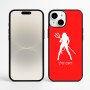 כיסוי בעיצוב אישי עם השם שלך לדגם - Apple iPhone 16 Plus בעיצוב אישה שטן