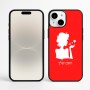 כיסוי בעיצוב אישי עם השם שלך לדגם - Apple iPhone 16 Plus בעיצוב אהבת נשים