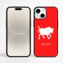 כיסוי בעיצוב אישי עם השם שלך לדגם - Apple iPhone 16 Plus בעיצוב מזלות - שור