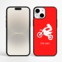 כיסוי בעיצוב אישי עם השם שלך לדגם - Apple iPhone 16 Plus בעיצוב מוטוקרוס