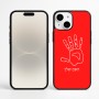 כיסוי בעיצוב אישי עם השם שלך לדגם - Apple iPhone 16 Plus בעיצוב יד
