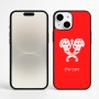 כיסוי בעיצוב אישי עם השם שלך לדגם - Apple iPhone 16 Plus בעיצוב פרחי קרן