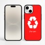 כיסוי בעיצוב אישי עם השם שלך לדגם - Apple iPhone 16 Plus בעיצוב למחזר