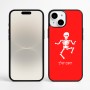 כיסוי בעיצוב אישי עם השם שלך לדגם - Apple iPhone 16 Plus בעיצוב סקלטון
