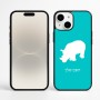 כיסוי בעיצוב אישי עם השם שלך לדגם - Apple iPhone 16 Plus בעיצוב קרנף