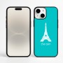 כיסוי בעיצוב אישי עם השם שלך לדגם - Apple iPhone 16 Plus בעיצוב מגדל אייפל