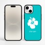 כיסוי בעיצוב אישי עם השם שלך לדגם - Apple iPhone 16 Plus בעיצוב פרח היביסקוס