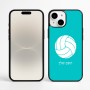 כיסוי בעיצוב אישי עם השם שלך לדגם - Apple iPhone 16 Plus בעיצוב כדור כדורעף