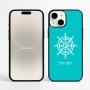 כיסוי בעיצוב אישי עם השם שלך לדגם - Apple iPhone 16 Plus בעיצוב הגה - קפטן - ים