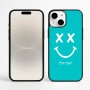 כיסוי בעיצוב אישי עם השם שלך לדגם - Apple iPhone 16 Plus בעיצוב סמיילי