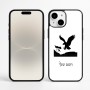 כיסוי בעיצוב אישי עם השם שלך לדגם - Apple iPhone 16 Plus בעיצוב נשר אמריקאי