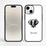 כיסוי בעיצוב אישי עם השם שלך לדגם - Apple iPhone 16 Plus בעיצוב ראש פיל