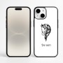 כיסוי בעיצוב אישי עם השם שלך לדגם - Apple iPhone 16 Plus בעיצוב ראש סוס