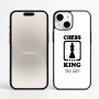 כיסוי בעיצוב אישי עם השם שלך לדגם - Apple iPhone 16 Plus בעיצוב שחמט