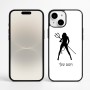 כיסוי בעיצוב אישי עם השם שלך לדגם - Apple iPhone 16 Plus בעיצוב אישה שטן