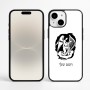 כיסוי בעיצוב אישי עם השם שלך לדגם - Apple iPhone 16 Plus בעיצוב אנג'ל מוזיקלי
