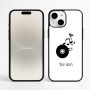 כיסוי בעיצוב אישי עם השם שלך לדגם - Apple iPhone 16 Plus בעיצוב תקליטור - אזור מוזיקה
