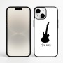 כיסוי בעיצוב אישי עם השם שלך לדגם - Apple iPhone 16 Plus בעיצוב גיטרה