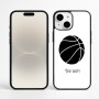 כיסוי בעיצוב אישי עם השם שלך לדגם - Apple iPhone 16 Plus בעיצוב כדורסל