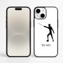 כיסוי בעיצוב אישי עם השם שלך לדגם - Apple iPhone 16 Plus בעיצוב לוחם סייף