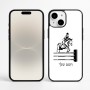 כיסוי בעיצוב אישי עם השם שלך לדגם - Apple iPhone 16 Plus בעיצוב רוכב סוסים