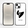 כיסוי בעיצוב אישי עם השם שלך לדגם - Apple iPhone 16 Plus בעיצוב אופנוע ים