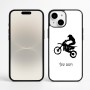 כיסוי בעיצוב אישי עם השם שלך לדגם - Apple iPhone 16 Plus בעיצוב מוטוקרוס