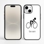 כיסוי בעיצוב אישי עם השם שלך לדגם - Apple iPhone 16 Plus בעיצוב אופניים אולימפיים