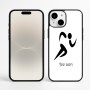כיסוי בעיצוב אישי עם השם שלך לדגם - Apple iPhone 16 Plus בעיצוב רצים אולימפיים