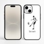 כיסוי בעיצוב אישי עם השם שלך לדגם - Apple iPhone 16 Plus בעיצוב שחקן כדורגל