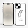 כיסוי בעיצוב אישי עם השם שלך לדגם - Apple iPhone 16 Plus בעיצוב חיטה גלית זהב