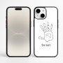 כיסוי בעיצוב אישי עם השם שלך לדגם - Apple iPhone 16 Plus בעיצוב יד