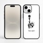 כיסוי בעיצוב אישי עם השם שלך לדגם - Apple iPhone 16 Plus בעיצוב פסל החירות