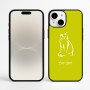 כיסוי בעיצוב אישי עם השם שלך לדגם - Apple iPhone 16 Plus בעיצוב חתול