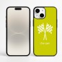 כיסוי בעיצוב אישי עם השם שלך לדגם - Apple iPhone 16 Plus בעיצוב דגל המירוץ