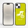 כיסוי בעיצוב אישי עם השם שלך לדגם - Apple iPhone 16 Plus בעיצוב רוכב אופניים