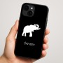 כיסוי בעיצוב אישי עם השם שלך לדגם - Apple iPhone 16 Plus בעיצוב פיל