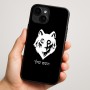כיסוי בעיצוב אישי עם השם שלך לדגם - Apple iPhone 16 Plus בעיצוב זאב