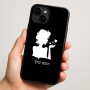 כיסוי בעיצוב אישי עם השם שלך לדגם - Apple iPhone 16 Plus בעיצוב אהבת נשים