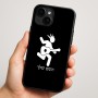 כיסוי בעיצוב אישי עם השם שלך לדגם - Apple iPhone 16 Plus בעיצוב נגן גיטרה