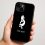 כיסוי בעיצוב אישי עם השם שלך לדגם - Apple iPhone 16 Plus בעיצוב קוקופלי